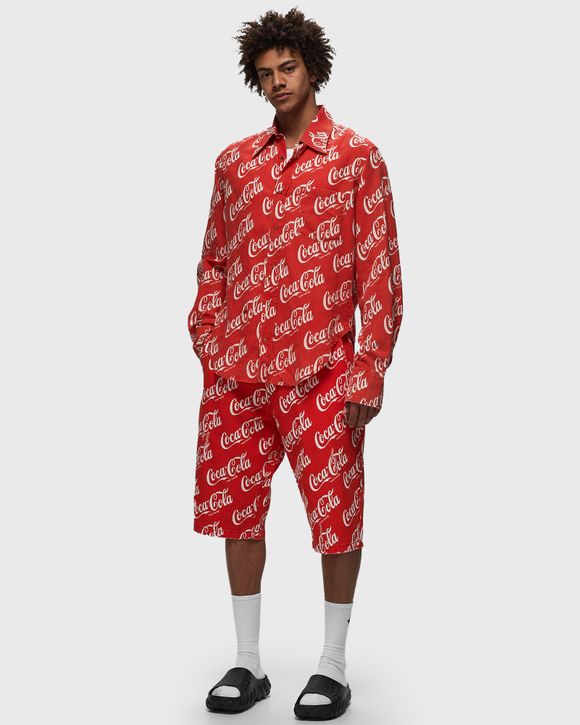 PRINTED BUTTON UP SHIRT WOVEN