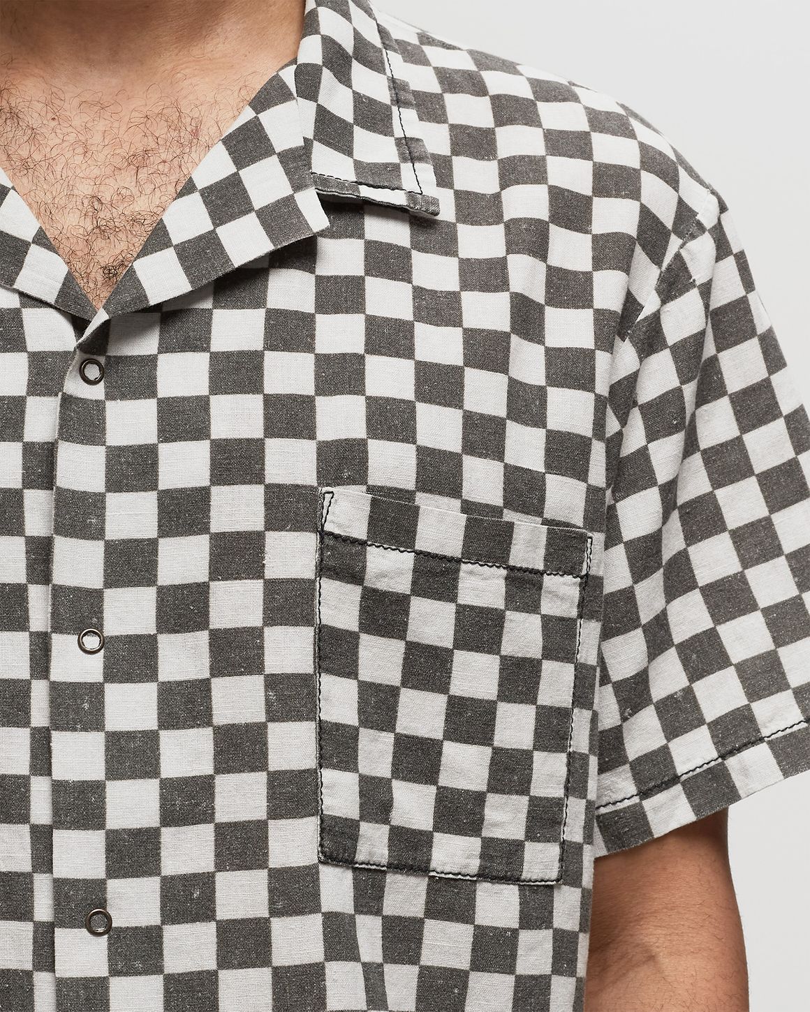 ERL PRINTED HAWAIAN SHIRT WOVEN Black/White | BSTN Store