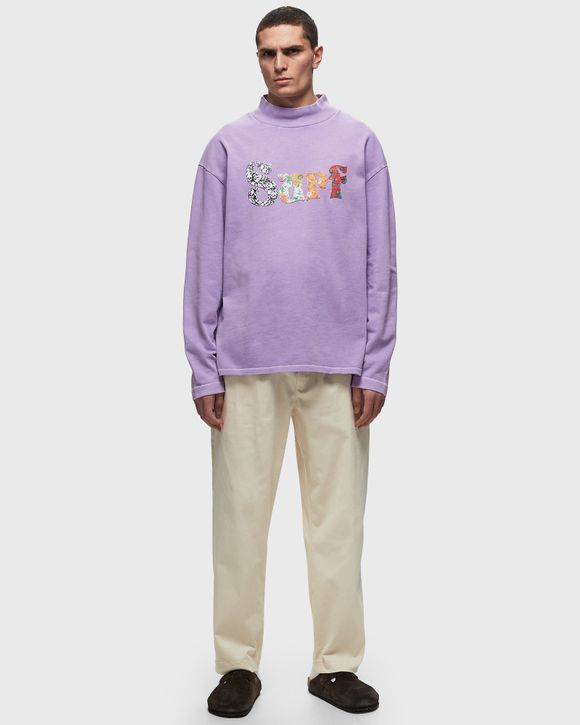 【ERL】サーフ パッチ ロングスリーブ T シャツ ニット パープル ERL SURF PATCH LONGSLEEVE TSHIRT KNIT Purple | BSTN Store