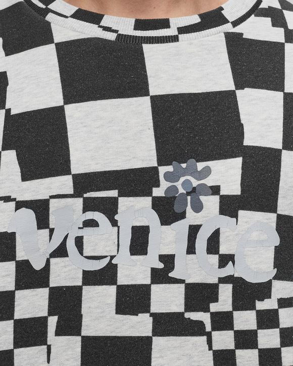 VENICE CHECKER CREWNECK KNIT
