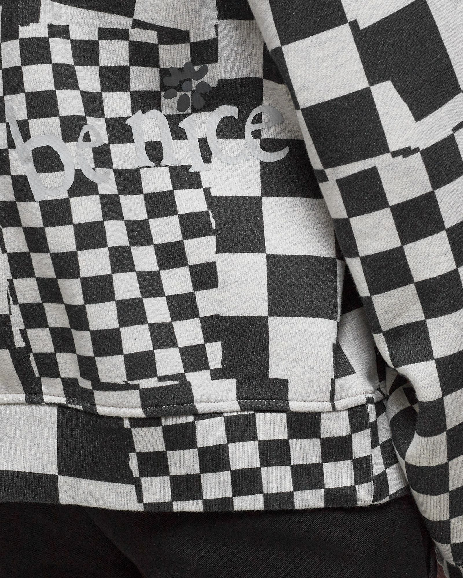 VENICE CHECKER CREWNECK KNIT