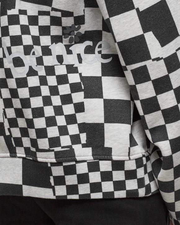 VENICE CHECKER CREWNECK KNIT