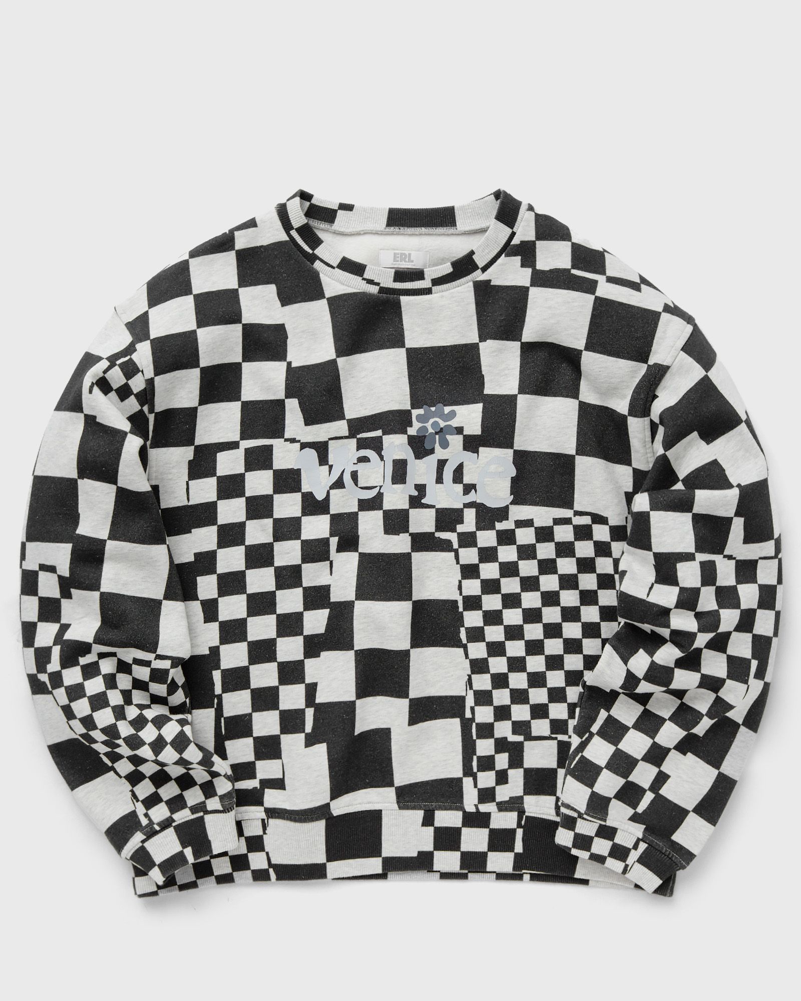 VENICE CHECKER CREWNECK KNIT
