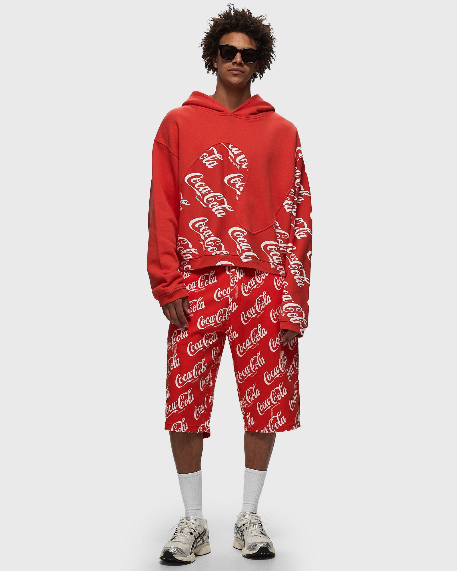 COCA COLA SWIRL HOODIE KNIT