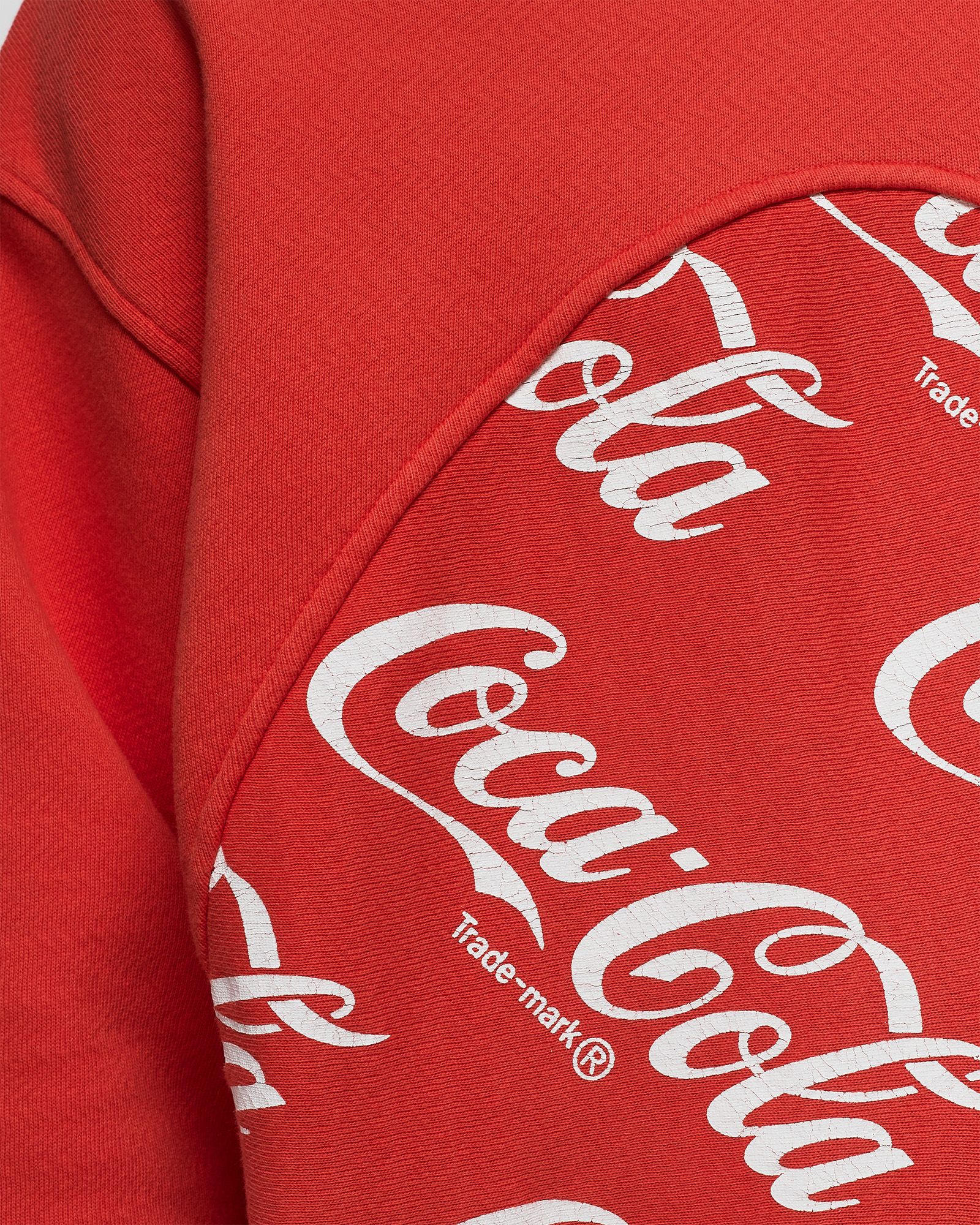 COCA COLA SWIRL HOODIE KNIT