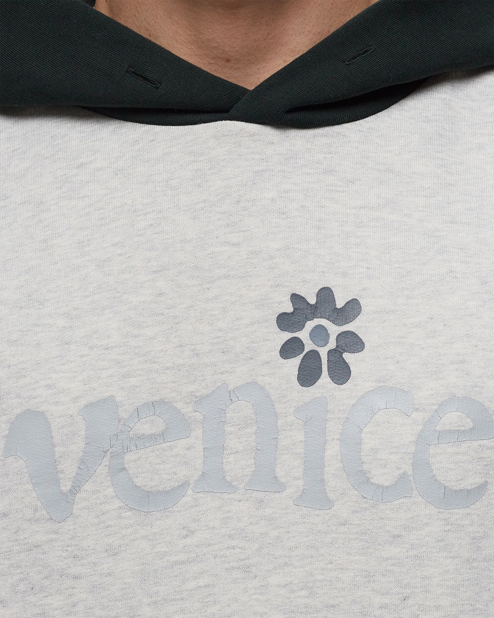 VENICE GREY HOODIE KNIT