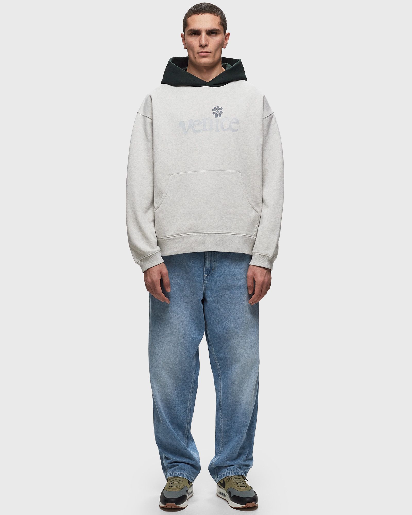 VENICE GREY HOODIE KNIT