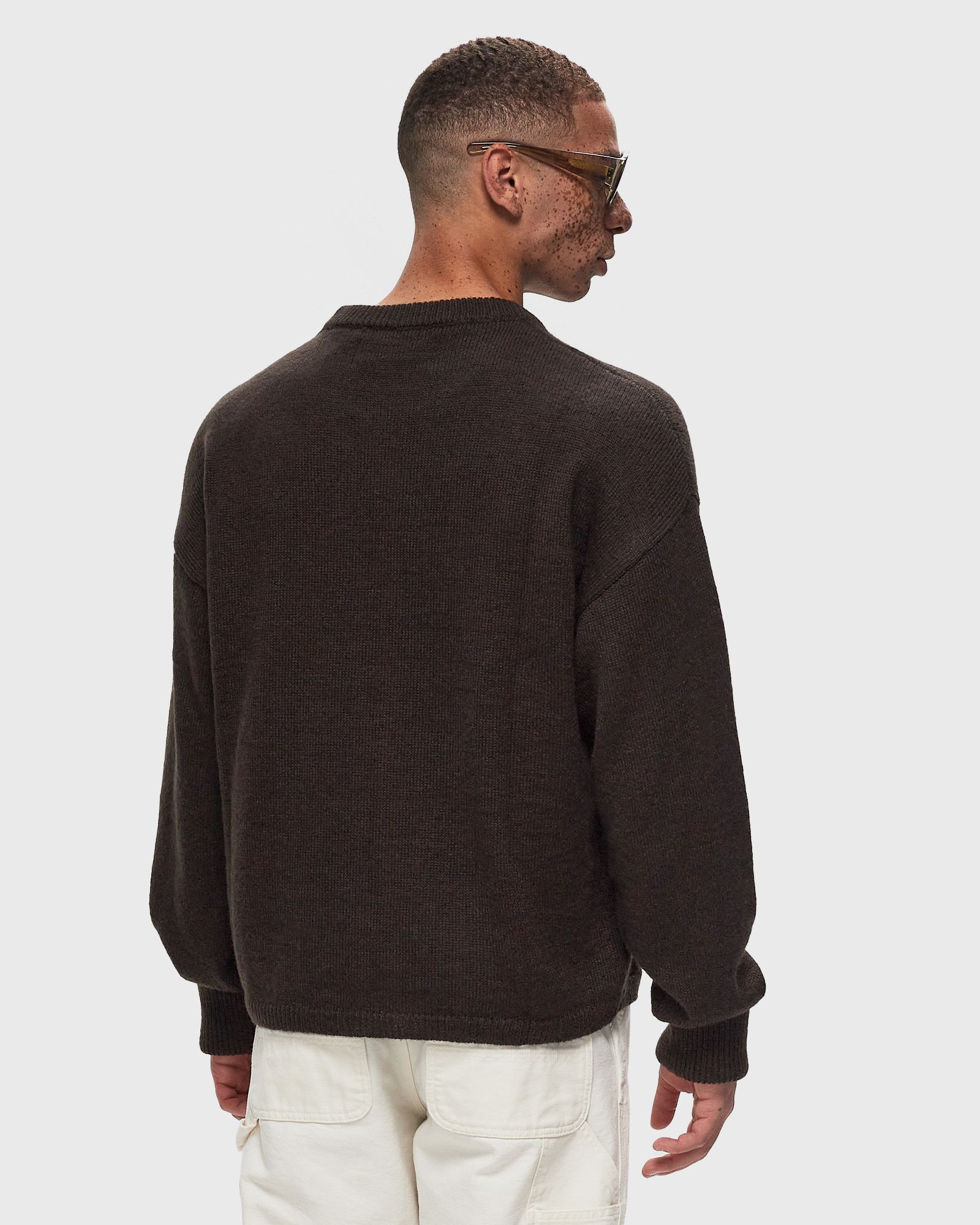 HAHAHAH WOOL MOHAIR SWEATER KNIT