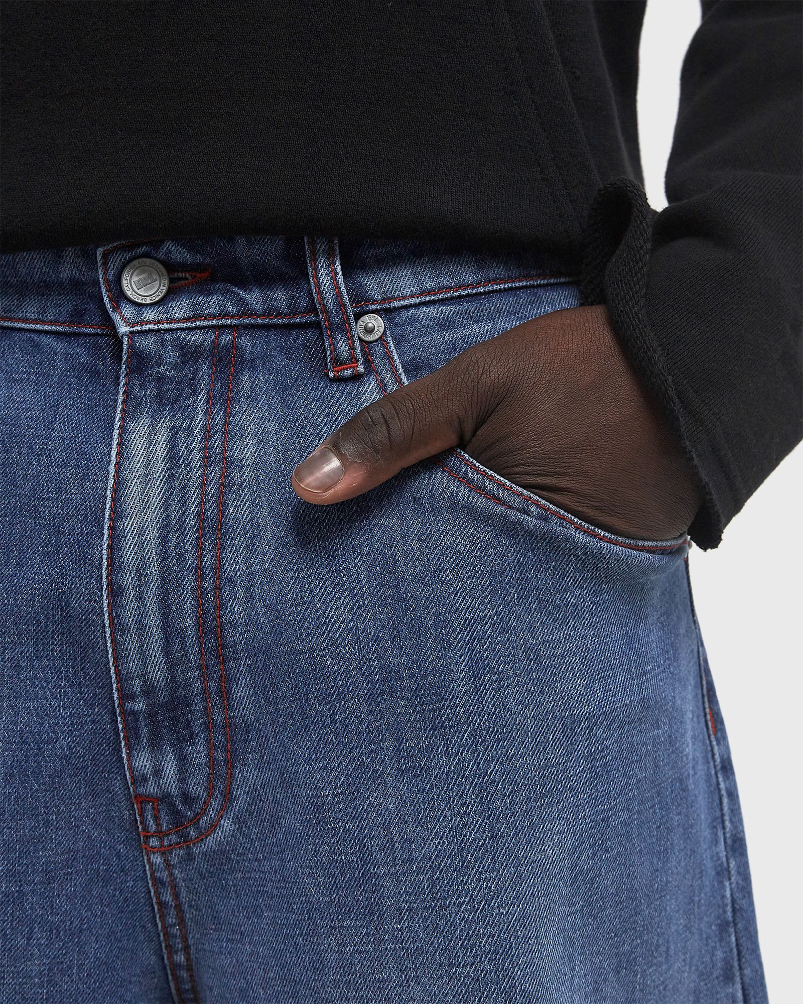 DENIM INDIANA SKATE SHORTS WOVEN