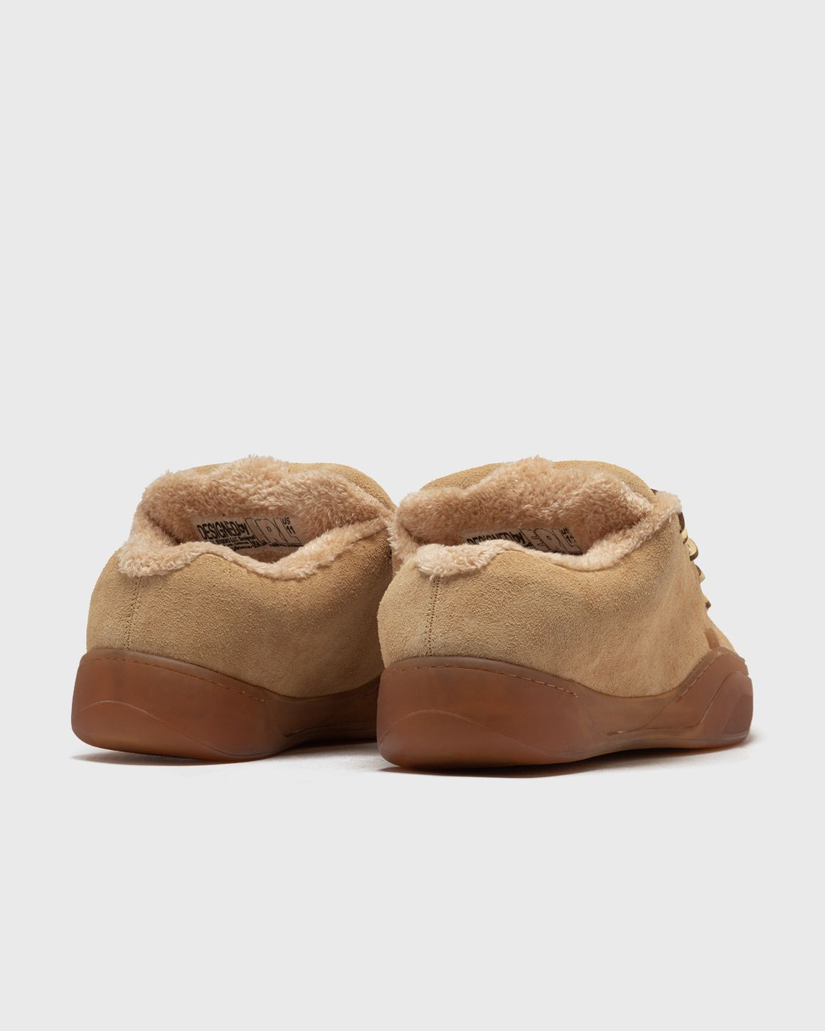 ERL SUEDE VAMP SKATE SNEAKER LEATHER Beige | BSTN Store