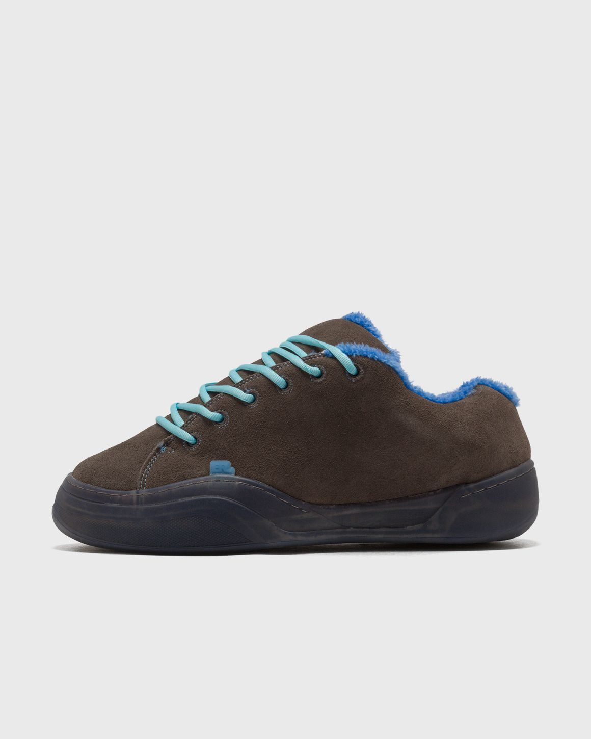 ERL SUEDE VAMP SKATE SNEAKER LEATHER Brown | BSTN Store
