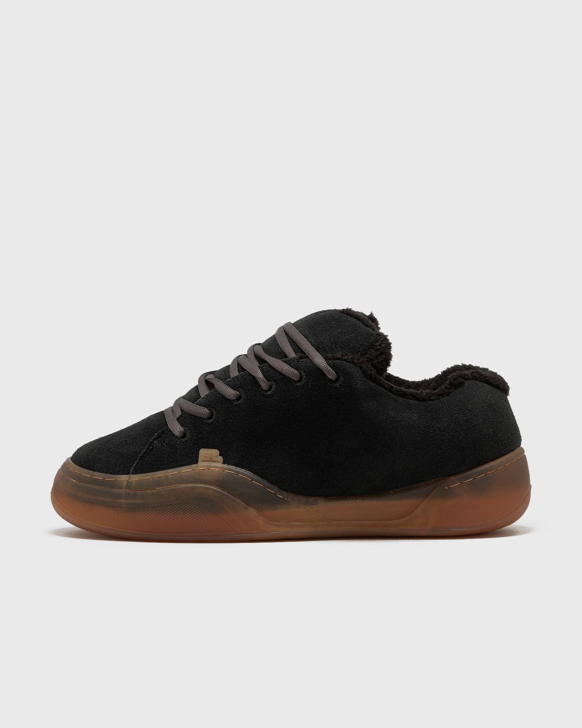 ERL SUEDE VAMP SKATE SNEAKER LEATHER Black/Brown | BSTN Store