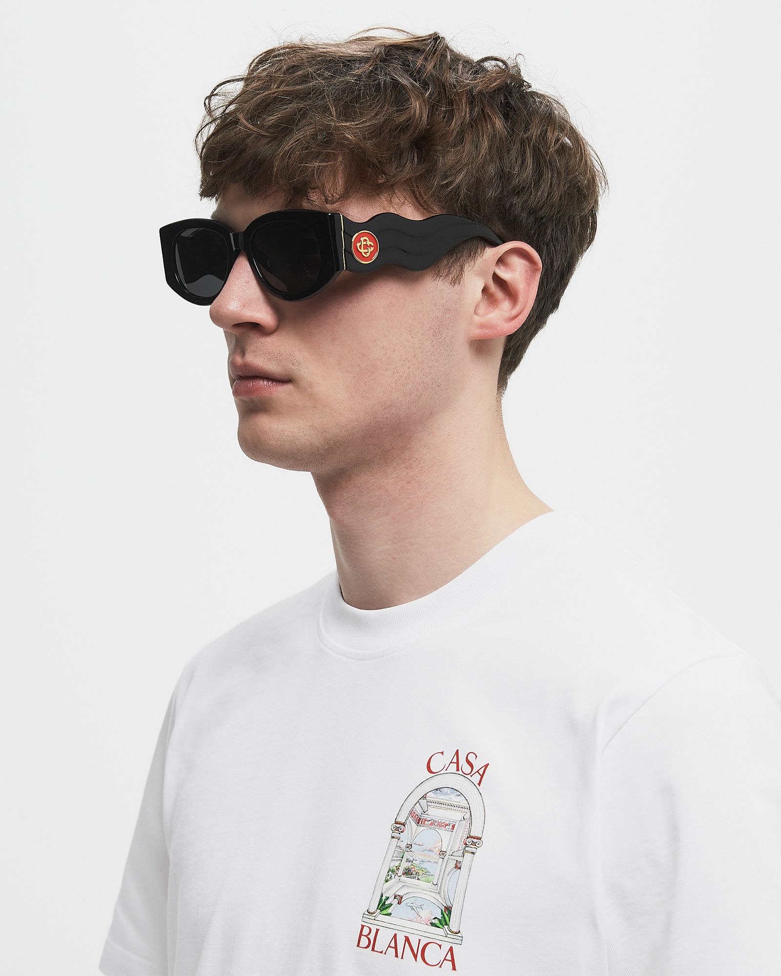 ACETATE METAL OVAL WAVE