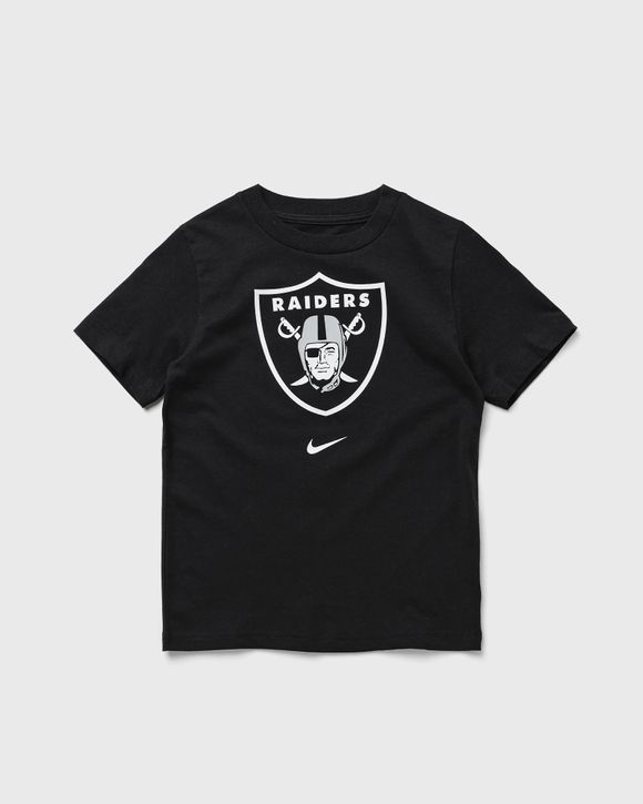 Nike Las Vegas Raiders - Logo Cotton SS Tee Tees Black in size:Age 4-6 | EU 104-116