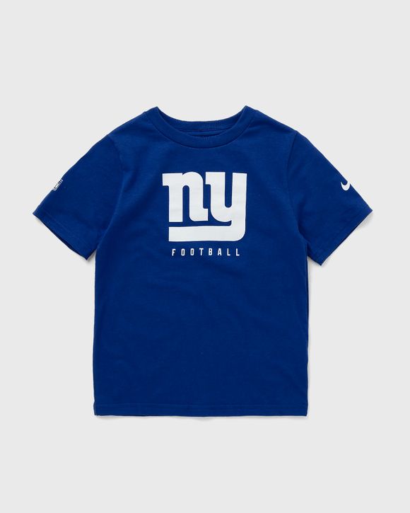 NFL Team Apparel Boys Kids size Large 14/16 T-Shirt, New York Giants Blue