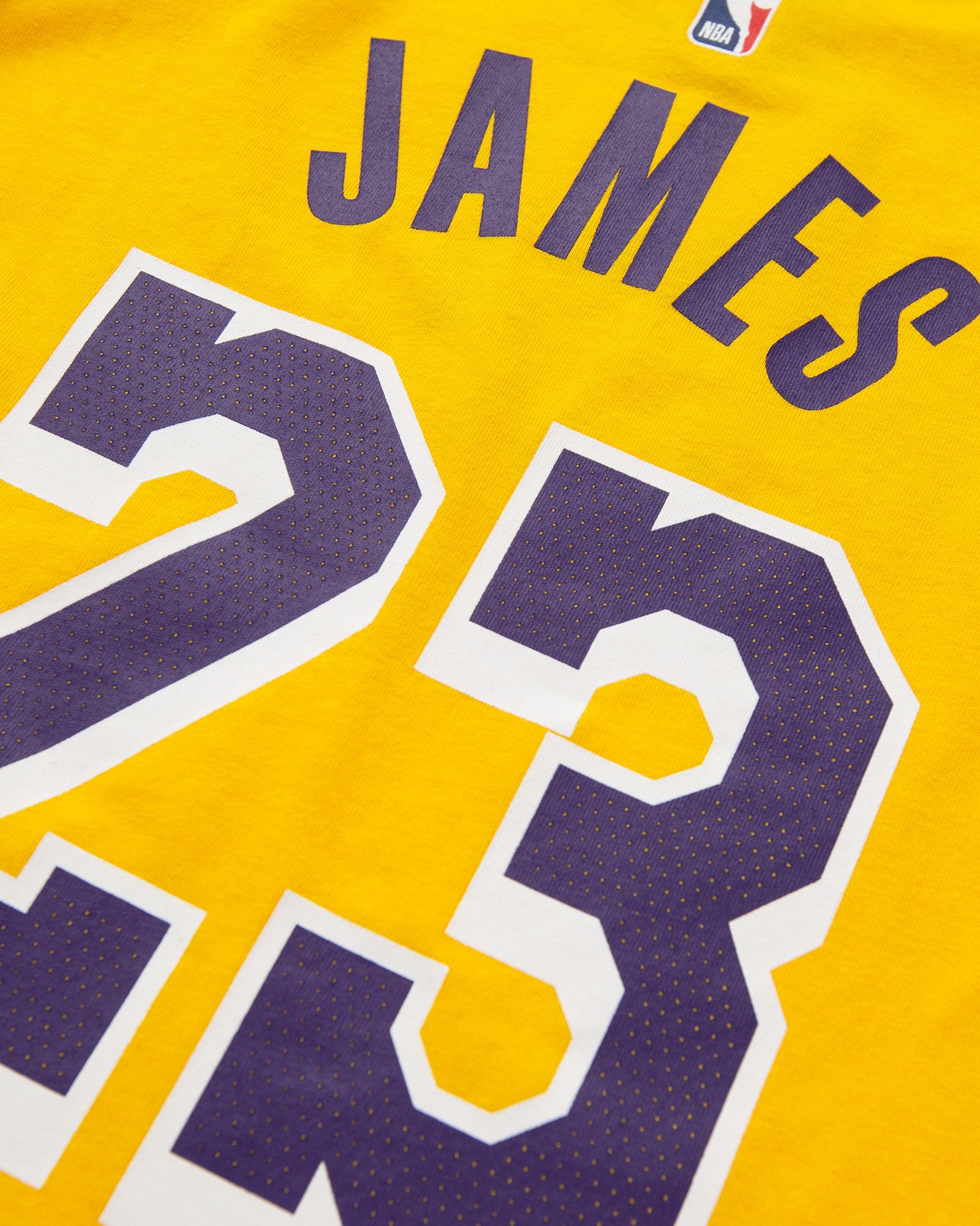 LOS ANGELES LAKERS N&N TEE - ICON LEBRON JAMES #23