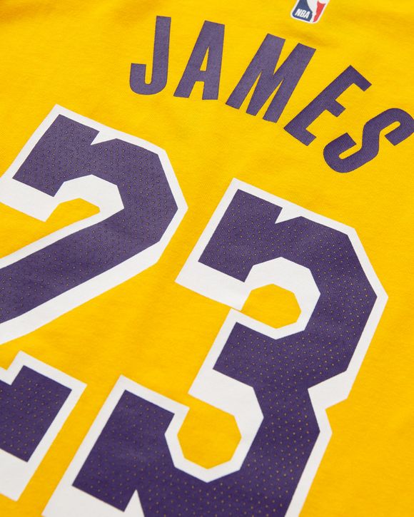 LOS ANGELES LAKERS N&N TEE - ICON LEBRON JAMES #23