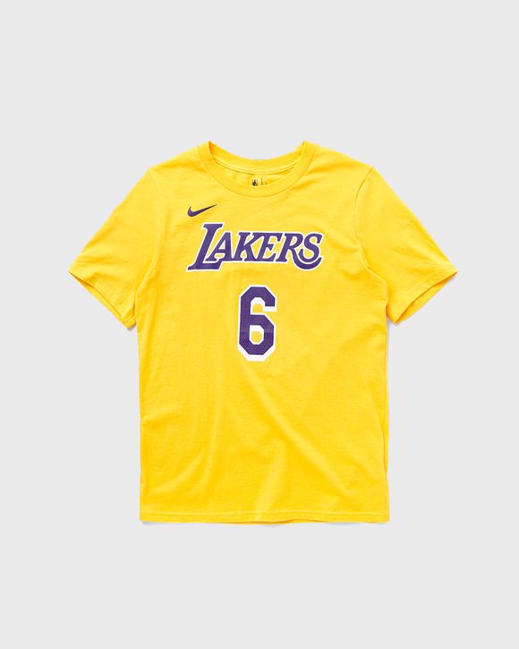 Los Angeles Lakers t-shirt Washed yellow Adidas Size S Color Yellow