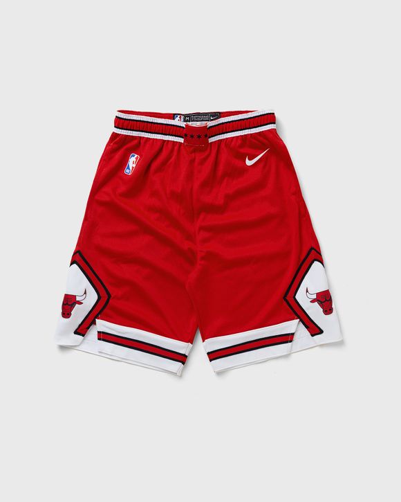 NWT Mens Small Mitchell & Ness Red NBA Swingman Road Shorts Bulls 97-98