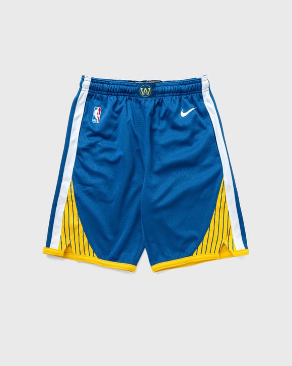 White Nike NBA Golden State Warriors Swingman Shorts