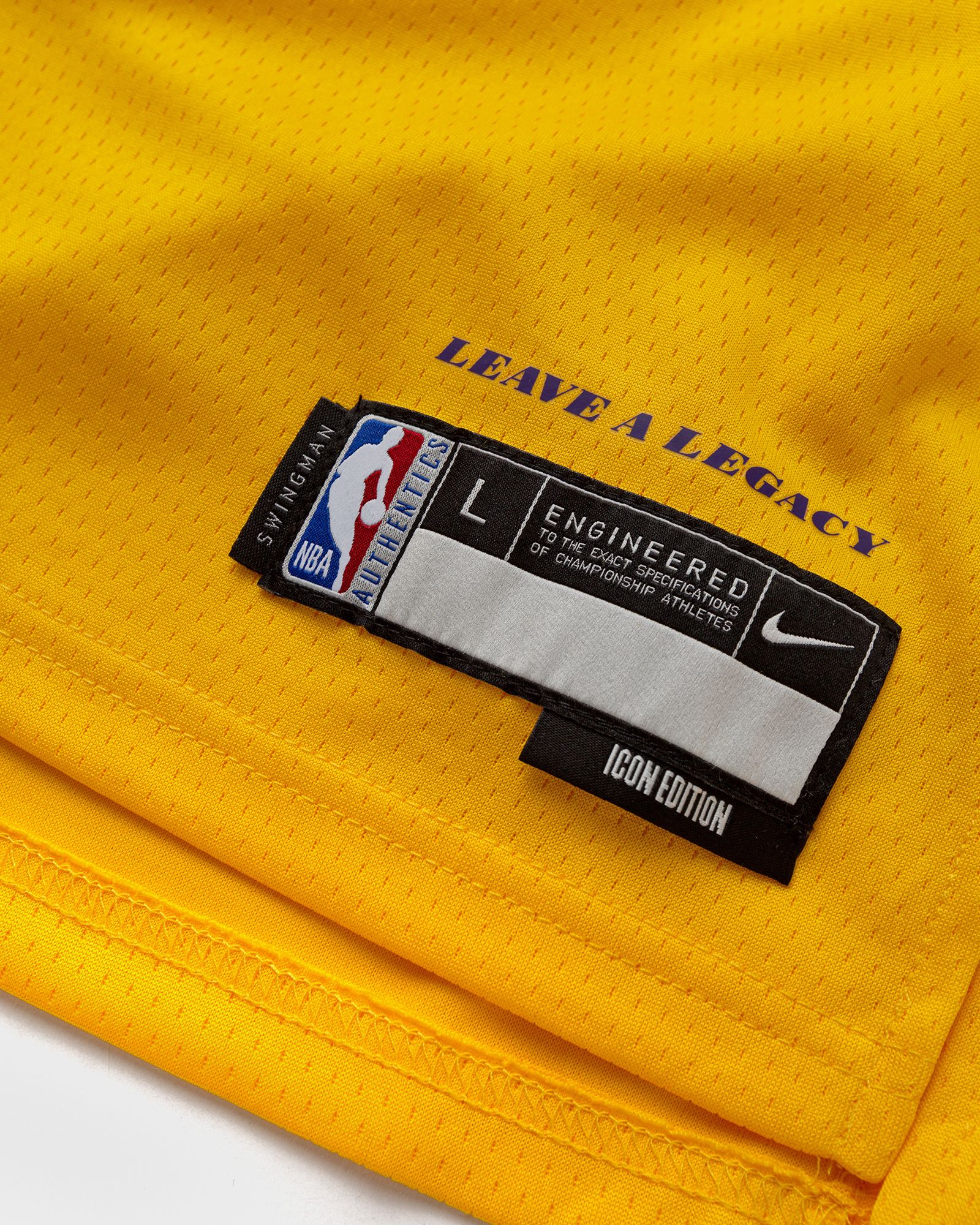 NBA SWINGMAN JERSEY LOS ANGELES LAKERS ICON LEBRON JAMES #23