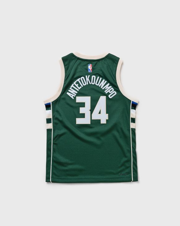 Nike 2020-21 City Edition Giannis Antetokounmpo Milwaukee Bucks Swingman Jersey / x Large