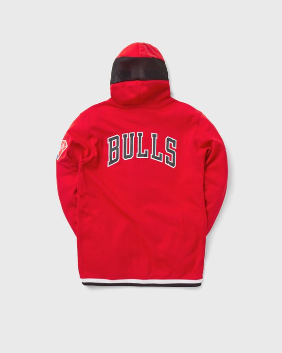 Men's Chicago Bulls Nike Red Therma Flex Showtime Full-Zip Hoodie