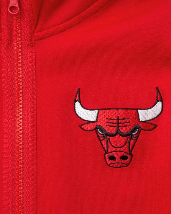 Men's Chicago Bulls Nike Red Therma Flex Showtime Full-Zip Hoodie