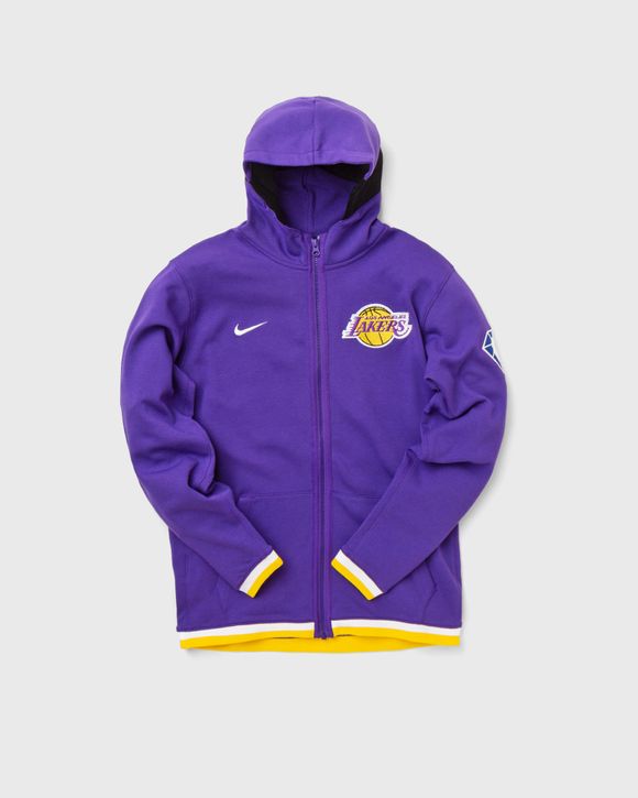 Men's Los Angeles Lakers Nike Purple Showtime Therma Flex Performance  Full-Zip Hoodie