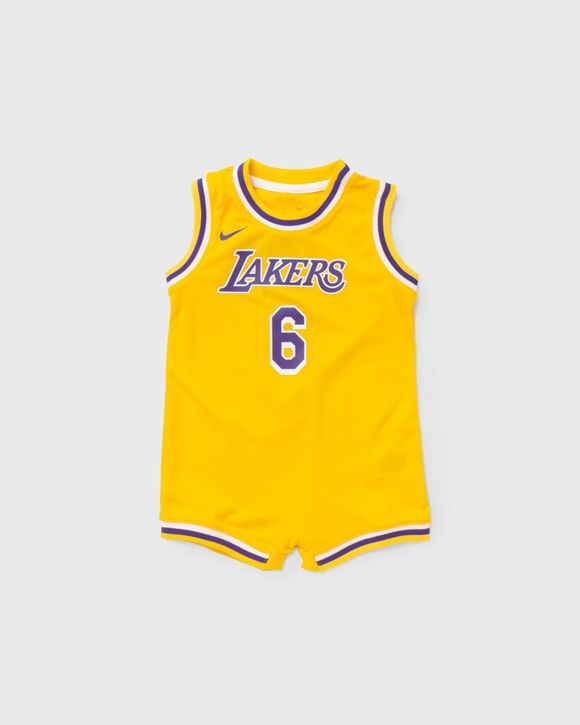  Outerstuff Lebron James Los Angeles Lakers NBA Boys Youth  (8-20) Flat Replica T-Shirt : Sports & Outdoors