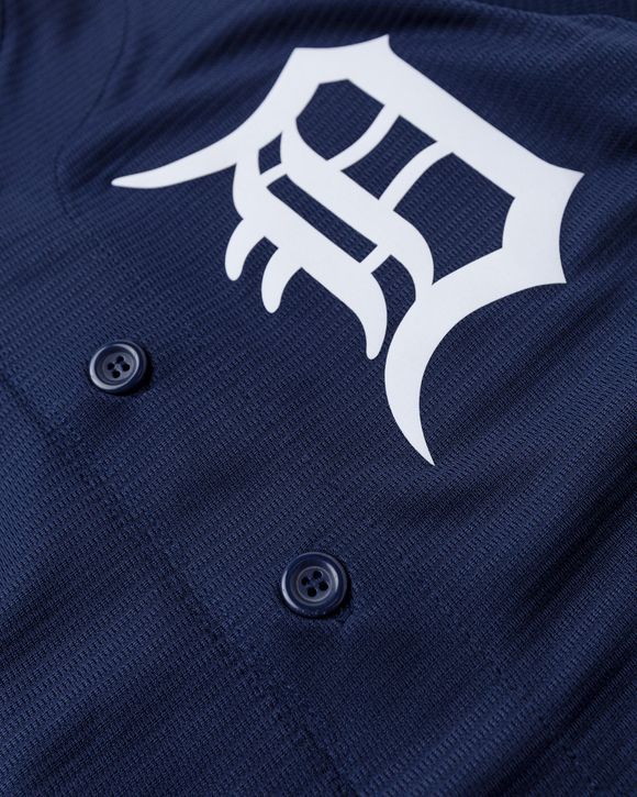 Detroit Tigers Mens Nike Replica Alt Jersey - Navy Blue