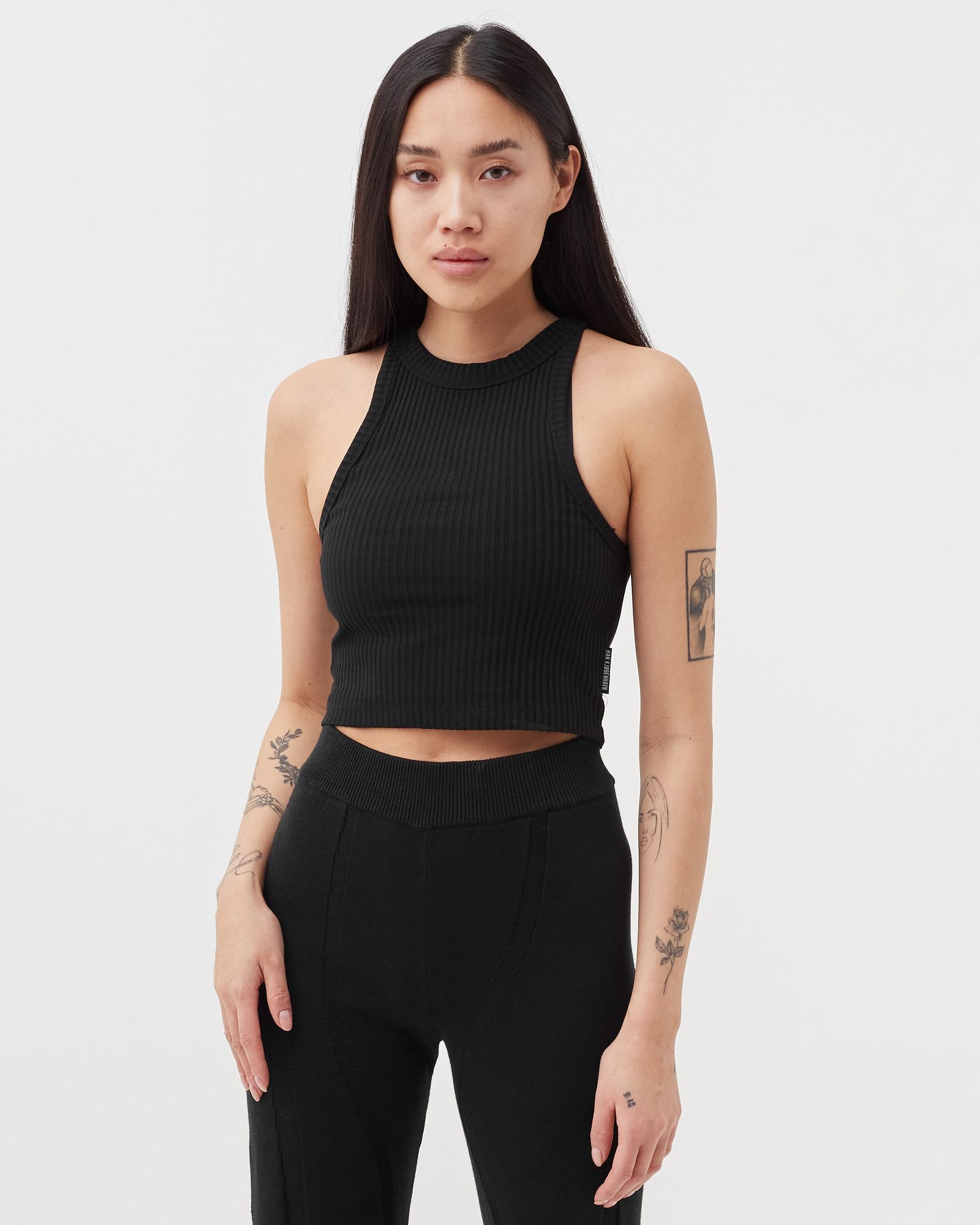 Cropped Racer Top