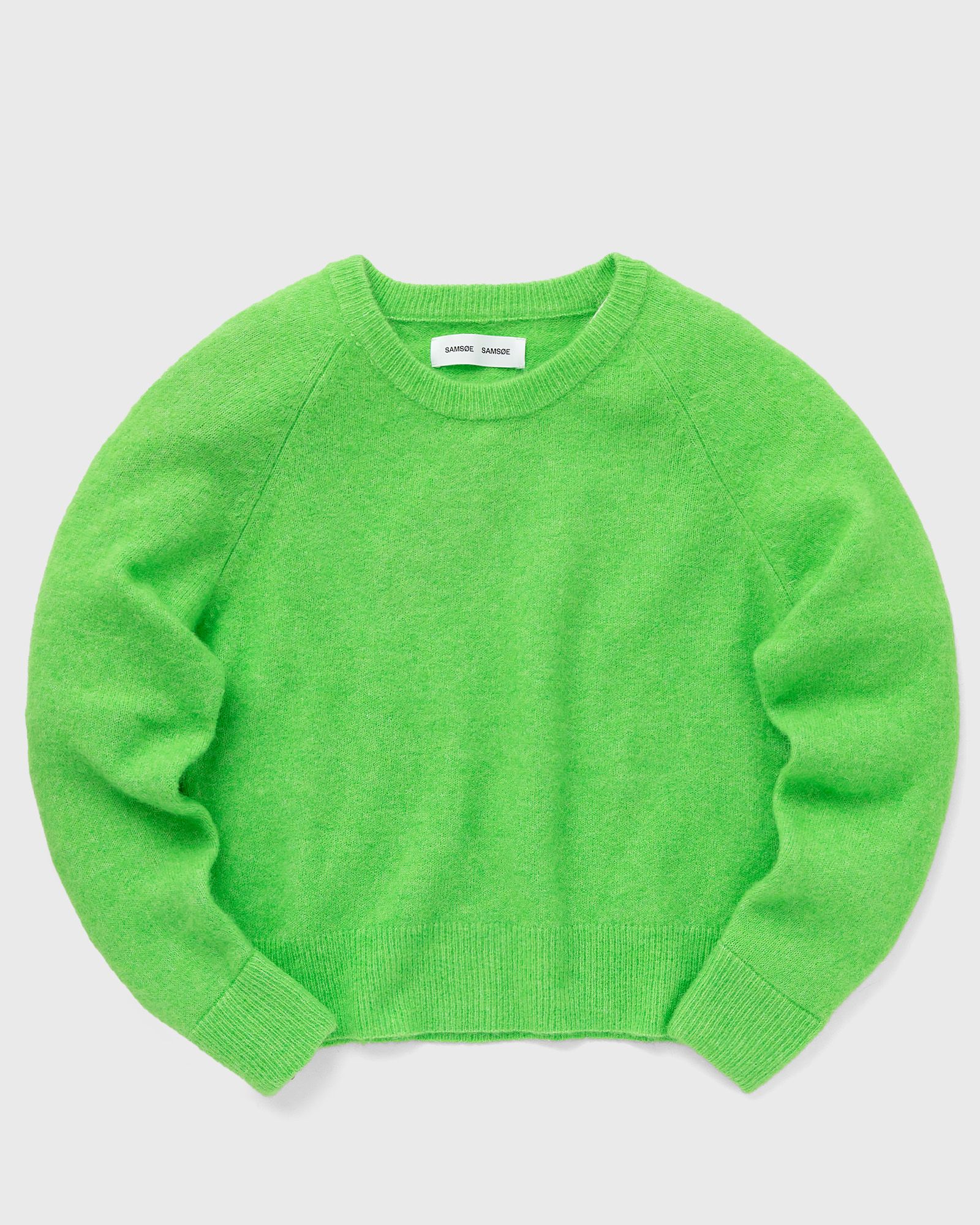 Samsøe & Samsøe - nor o-n short women pullovers green in größe:s