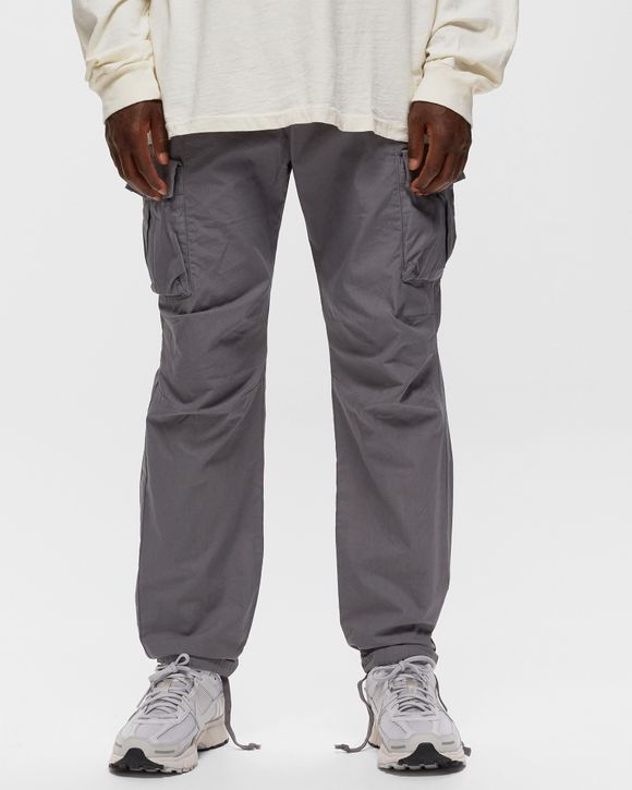 Straight-Leg Sateen Drawstring Cargo Trousers