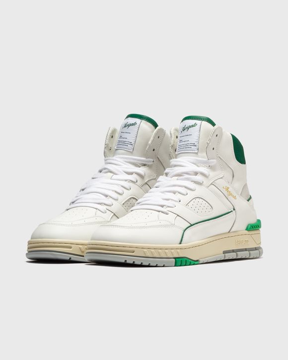 【関税込み】Axel Arigato ホワイト Area Hi スニーカー Axel Arigato White Area Patchwork Sneakers Axel Arigato