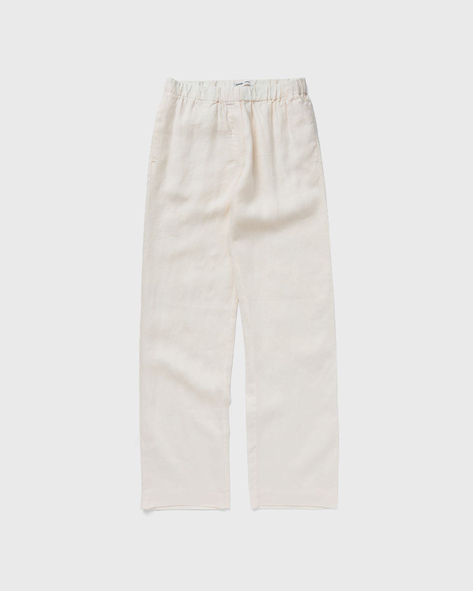 Samsøe & Samsøe - hoys straight trousers women casual pants white in größe:m