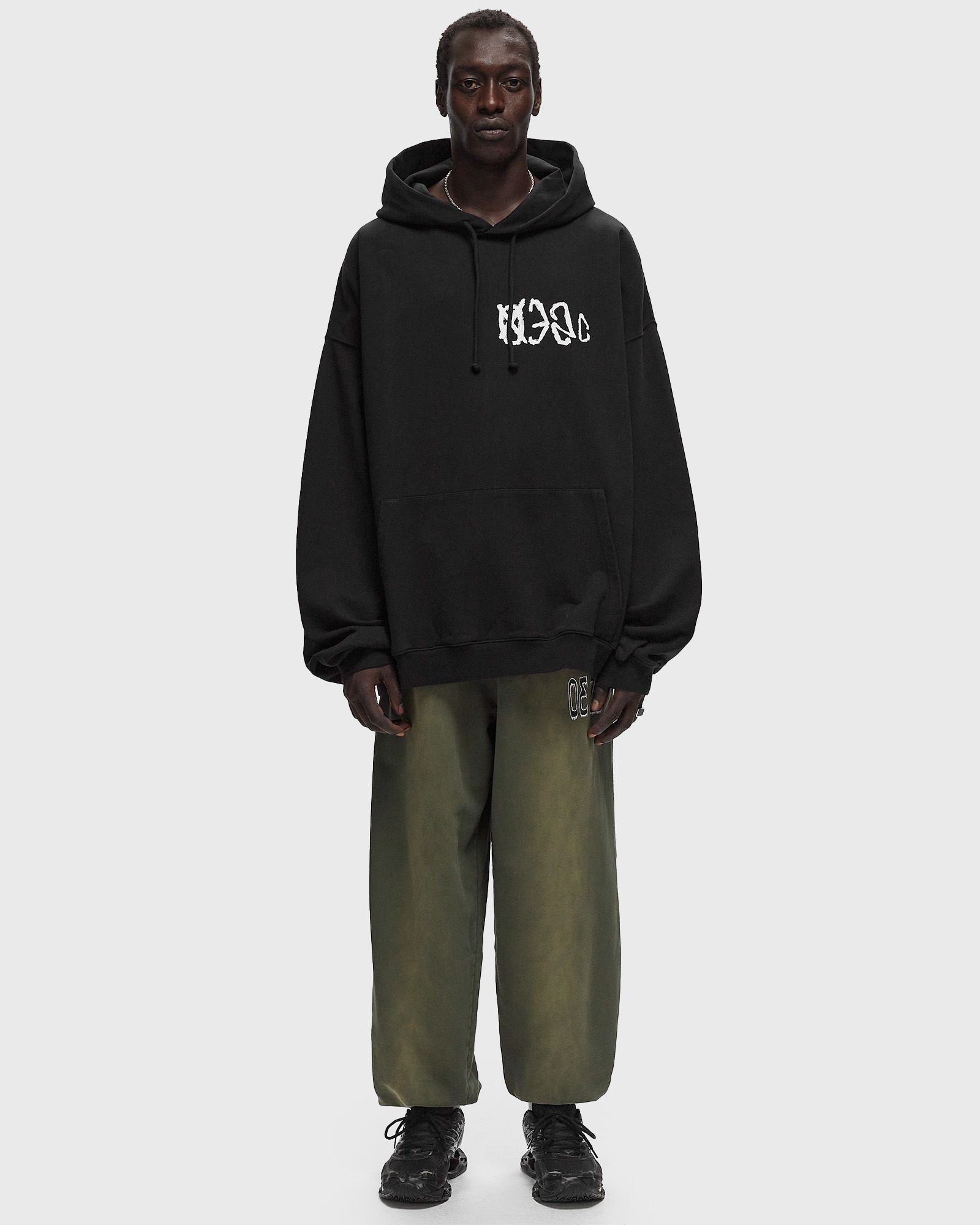 032c SOS BUBBLE HOODIE Black | BSTN Store