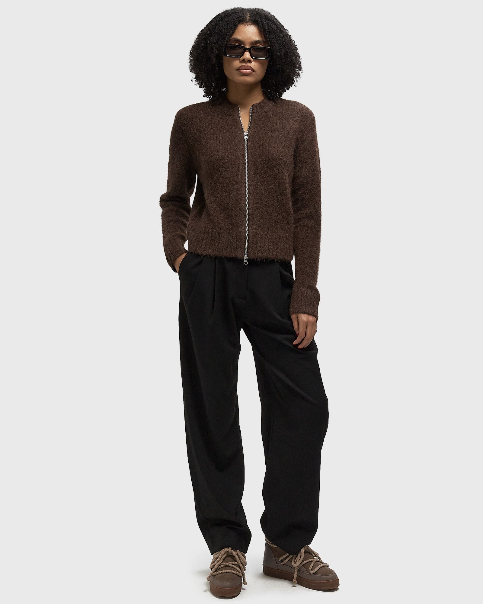 SAJEANINE ZIP CARDIGAN 15425