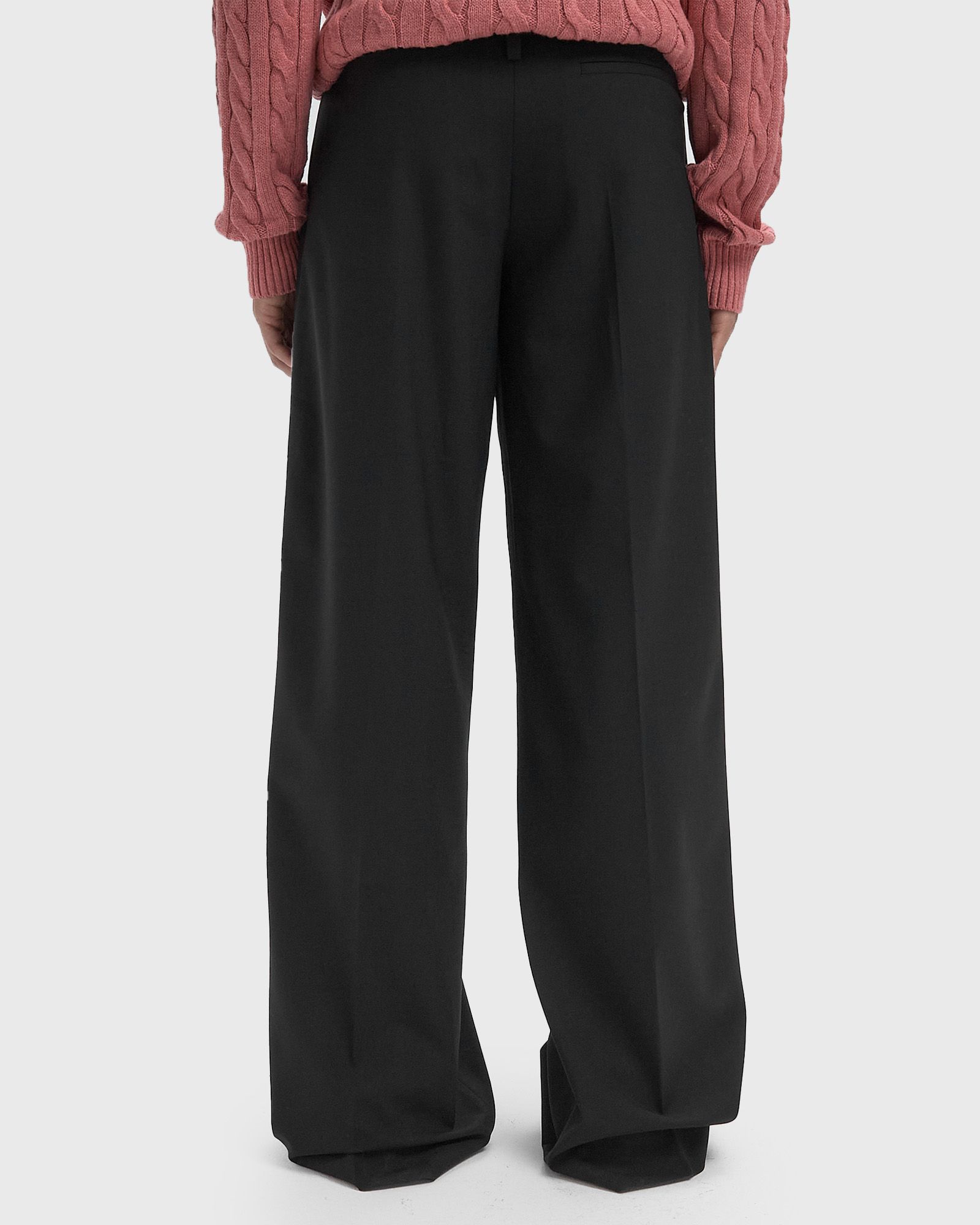 WIDE LEG SUIT TROUSERS