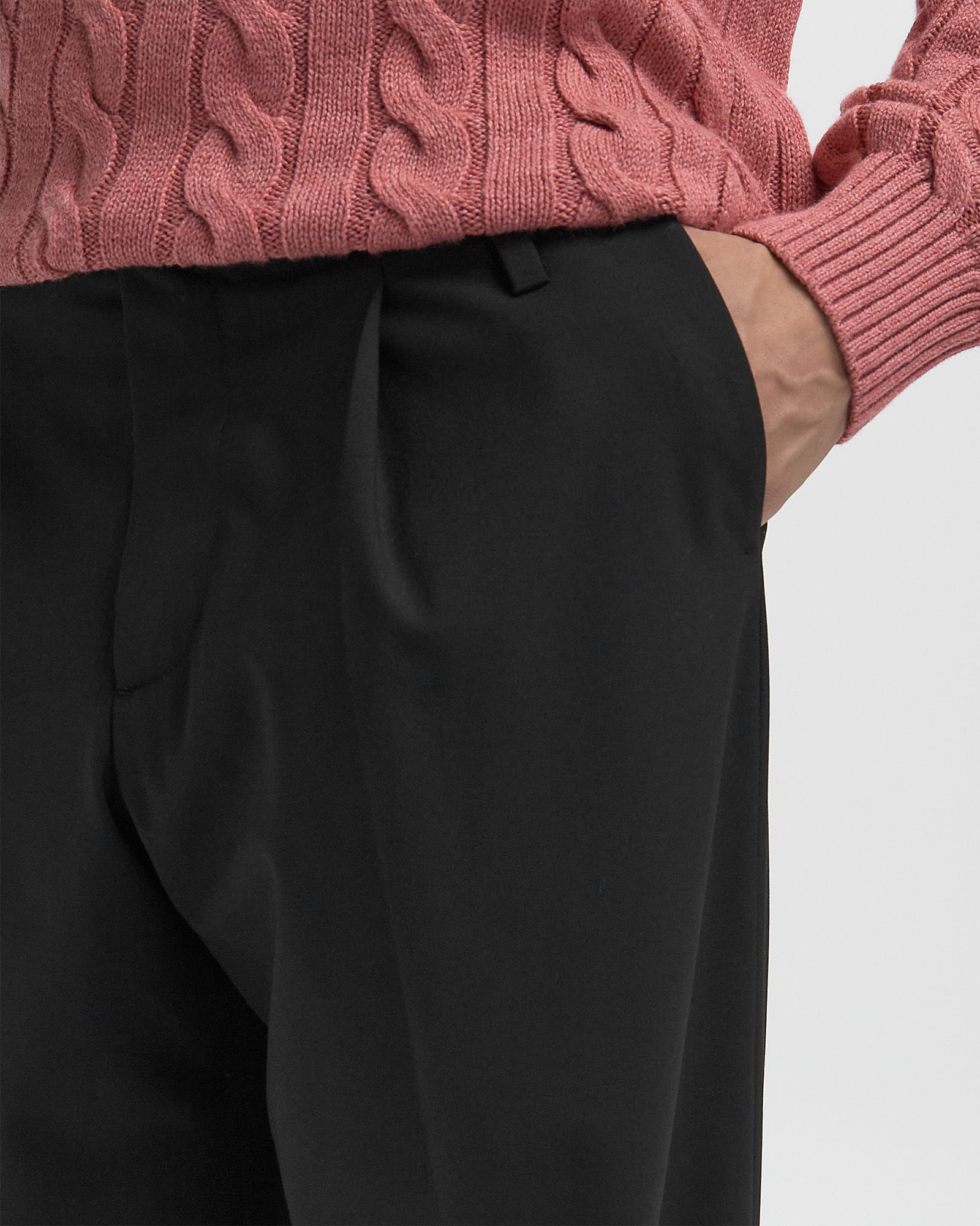 WIDE LEG SUIT TROUSERS