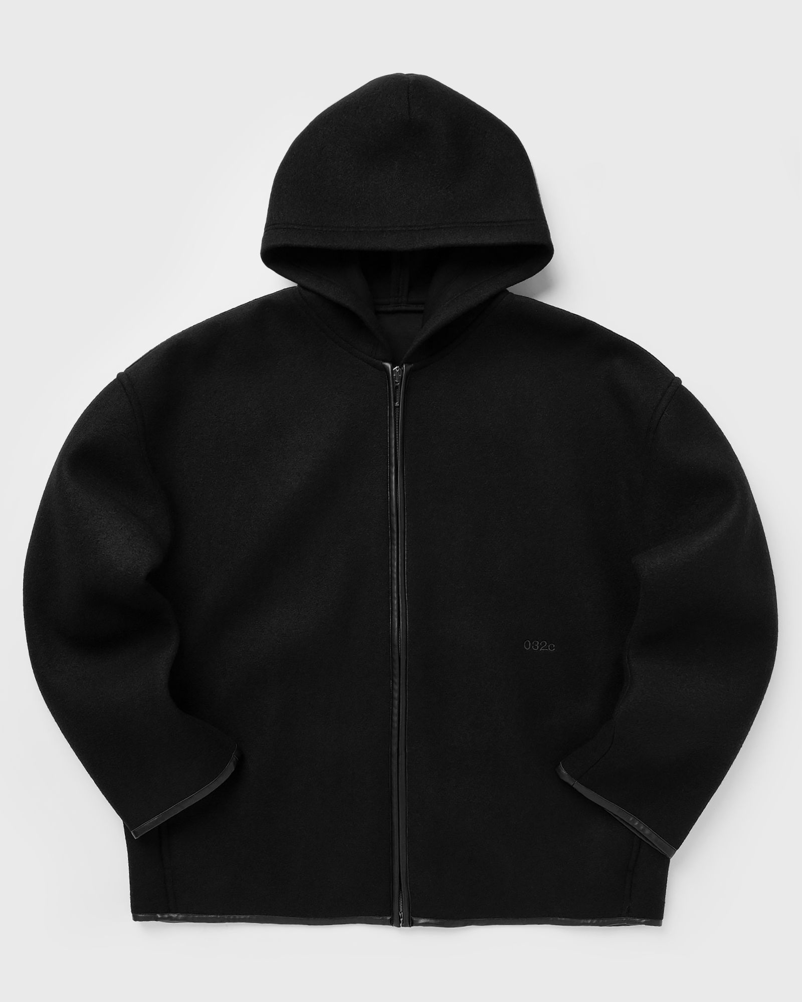 Neoprene Zip Up Hooded Jacket-image