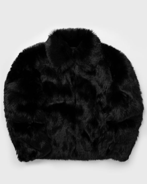 MUDDY FAUX FUR BLOUSON
