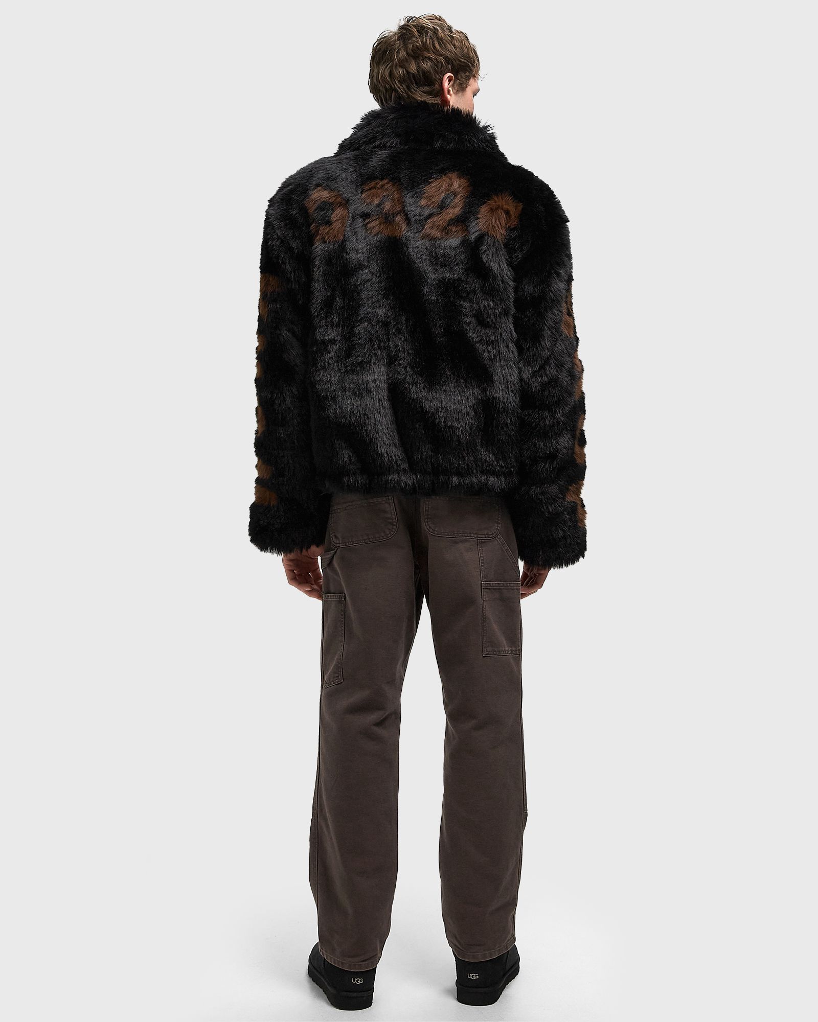 MUDDY FAUX FUR BLOUSON