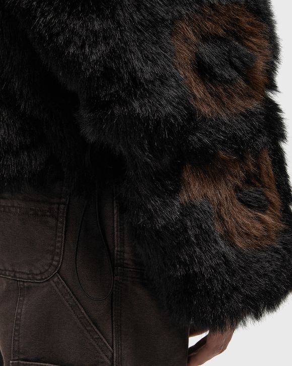 MUDDY FAUX FUR BLOUSON