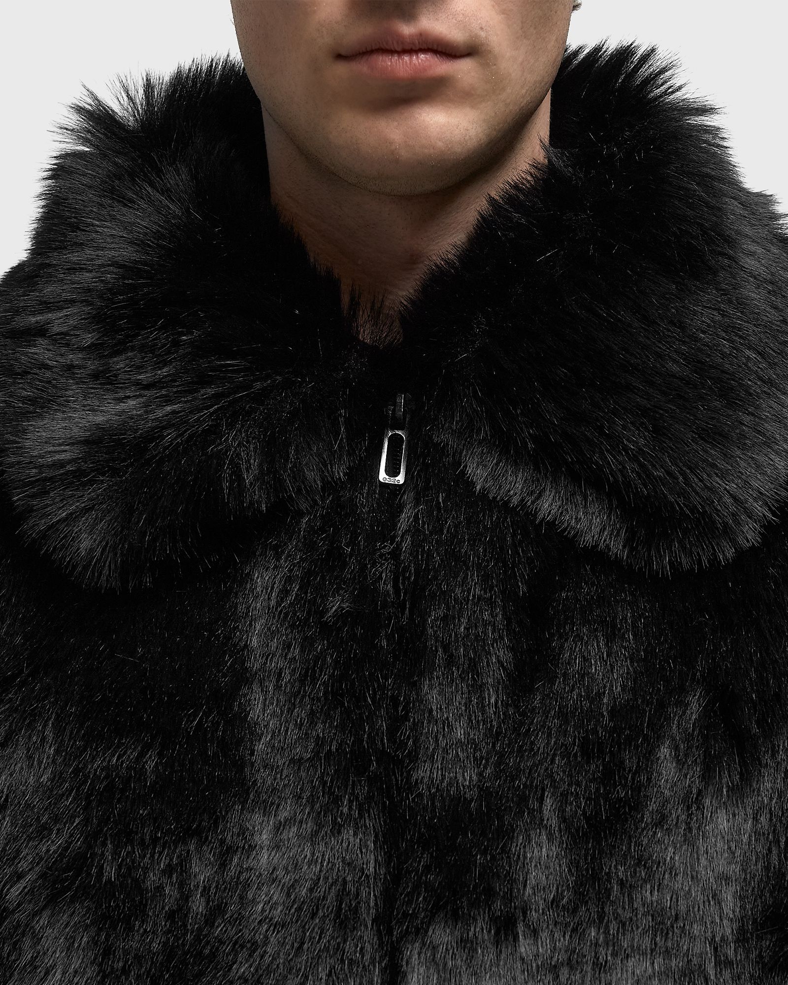 MUDDY FAUX FUR BLOUSON