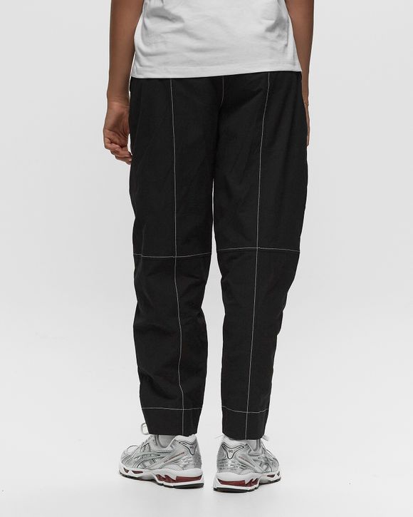 Black Black Nylon Elasticated Pants | GANNI US
