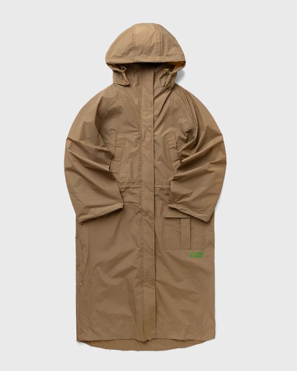 Ganni Parka Coat Brown | BSTN Store