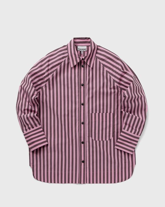 Stripe Cotton Oversize Raglan Shirt | BSTN Store