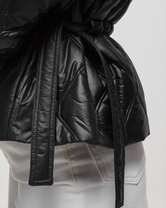 design mekanisk Stille og rolig Ganni Shiny Quilt Jacket Black | BSTN Store