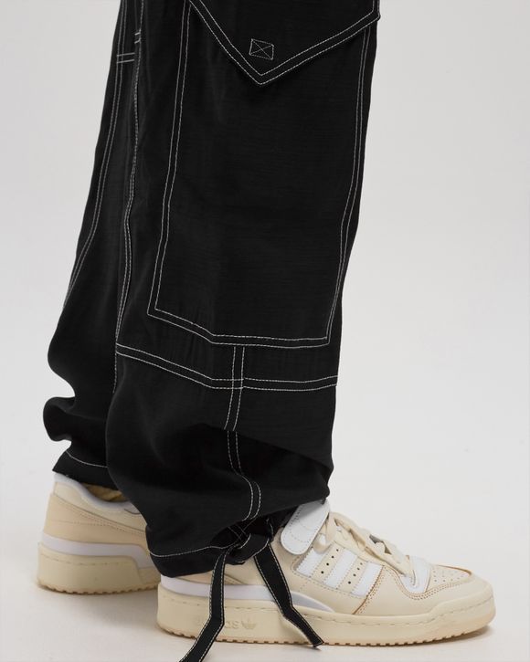 Ganni WMNS Light Slub High Waist Pocket Pants Black | BSTN Store